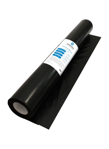 Baufolie schwarz 100 - 4, m