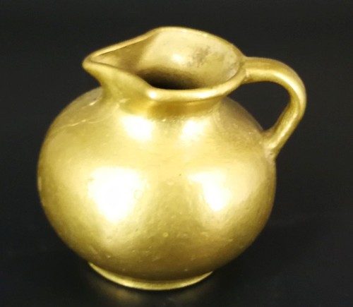 Messing krug kanne goldfarben - messing,