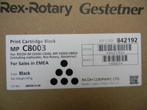 Original ricoh toner - toner, c8003