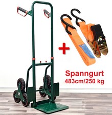 Treppen Sackkarre Treppensteiger Transportkarre klappbar Karre Umzug Stapelkarre
