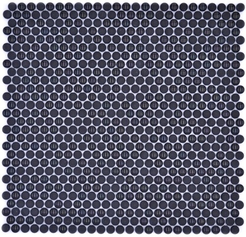 Knopfmosaik glas schwarz - knopfmosaik,