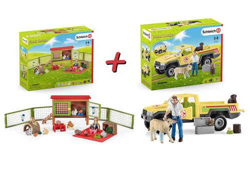 Schleich farm world set - schleich,