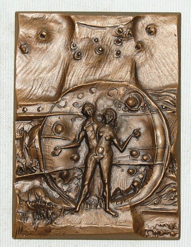 Bronze adam und eva - bronze,