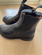 Original Herren Tricker’s Chelsea Boots – Schwarz, UK 9,5 EU 44 Neuwertig