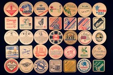 70 Stück Bierdeckel, Konvolut