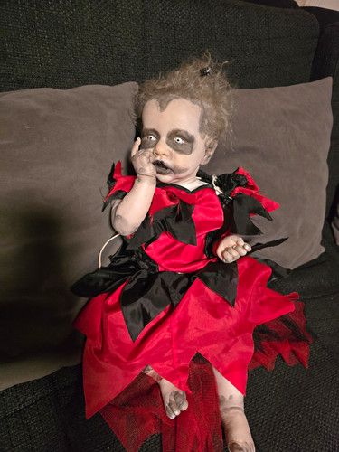 Reborn baby saskia halloween - baby,