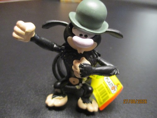 Marsupilami schwarz mit hut - schwarz,