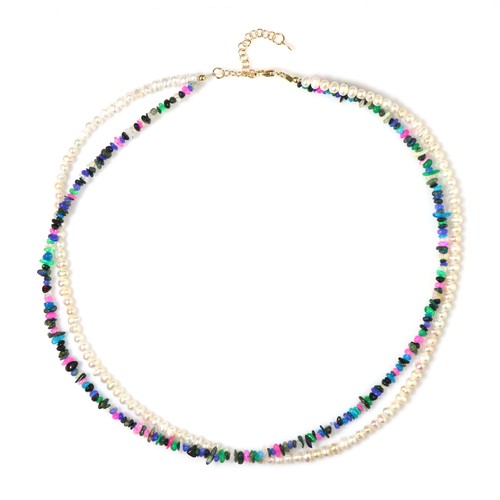 äthiopischer opal perle gold - opal,