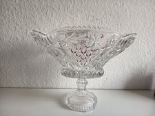 Schale Bleikristall mit Fuß