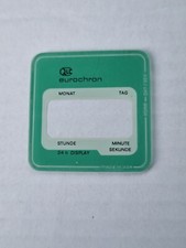 DDR RUHLA  ZIFFERNBLATT