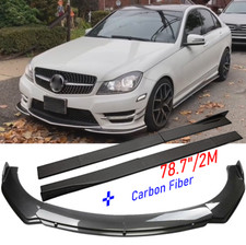 Spoilerschwert Spoilerlippe Seitenschweller Für Mercedes Benz C-Klasse W204 AMG