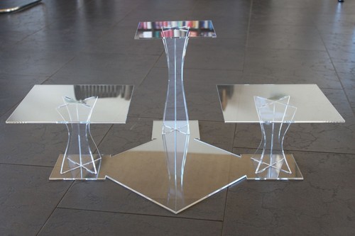 Hochzeitstortenständer acryl - hochzeitstortenständer,