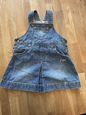 Baby Latzkleid von H&M - Größe 74 - Jeans - gebraucht