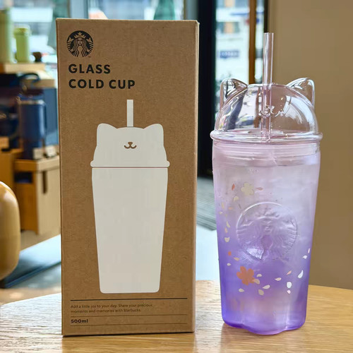 Starbucks sakura cat - starbucks,