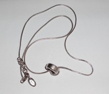 Esprit Kette mit Charmträger / Carrier 42 cm  925 Silber getragen