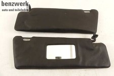 Mercedes W124 W201 190 2x Sonnenblende schwarz links + rechts ORIGINAL ✔️