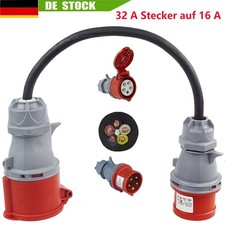Starkstrom Adapter 32A Stecker