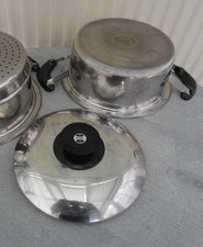 AMC Topf und Deckel 2-teilig Ø 20 cm Griffe Deckelknauf erneuert