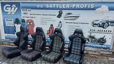 2 König Sitze Karo Stoff VW