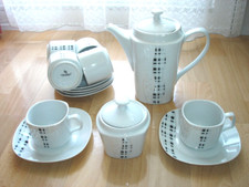 SCHILLERBACH Home Collection Porzellan Kaffee Garnitur Geschirr wie NEU