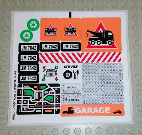Lego city 7642 garage - city,