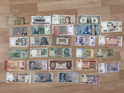 Banknoten-Konvolut