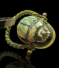 Seltener altägyptischer Gold