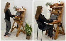 Arbeitsstation, Stehpult aus