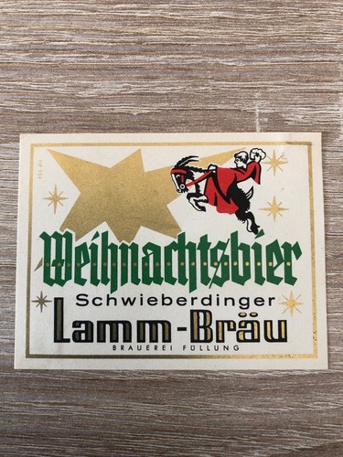Bieretikett lammbräu - bieretikett,