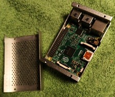 Raspberry Pi Im Alugehäuse 