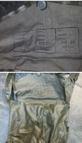 Nva lederol maskentasche mit - nva,