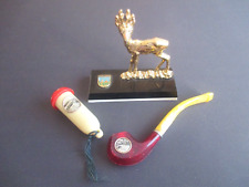 DDR, 3 originale Reiseandenken, Souvenirs, Näh-Set, Pfeife und Reh !!!