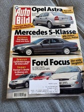 Zeitung Zeitschrift - Auto Bild Nr. 37 - 11.September 1998 - Opel Astra Ford Foc