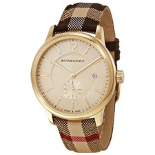 BURBERRY HERREN UHR STOFF &