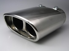  AUSPUFFBLENDE DOPPELROHR IN