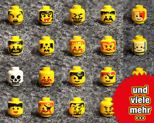 Lego Piraten und Ritter Köpfe - VARIANTE wählen - Kopf gelb Pirat