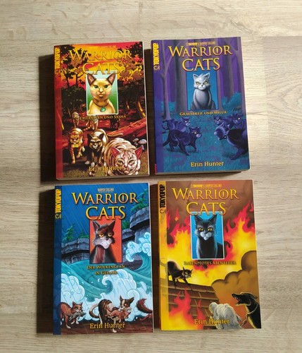 Warrior cats bundle manga - cats,