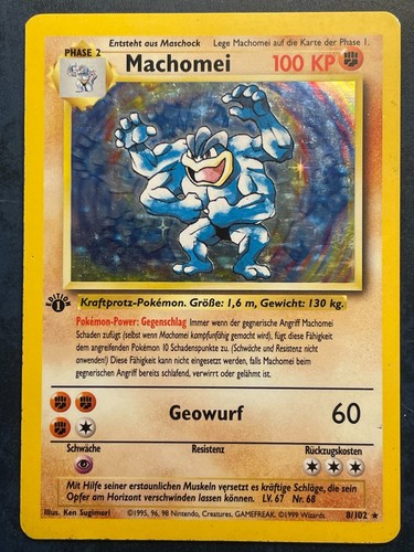 Pokemon machomei 102 basis - 8/102,