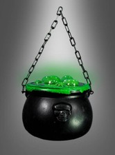 Magisch leuchtender Hexenkessel 36x20cm Halloween Deko