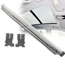 Grau Schiebedach Sonnenblende