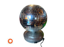 1990er Discokugel drehend zum stellen 30cm Germany