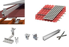 Balkonkraftwerk Ziegeldach