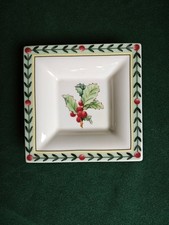 Villeroy & Boch - French Garden Christmas - quadratischer Teller  ca. 14 cm