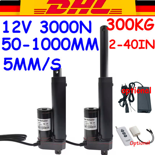 3000n 12v linear actuator - 3000n, dc