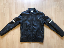 Jungen Leder Imitat Jacke Gr. 164 - NEU -