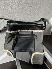 Bally Lederhandtasche Schwarz