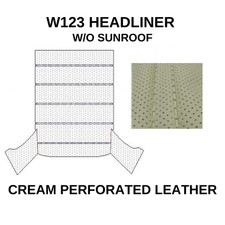 Perforierter Creme Dachhimmel