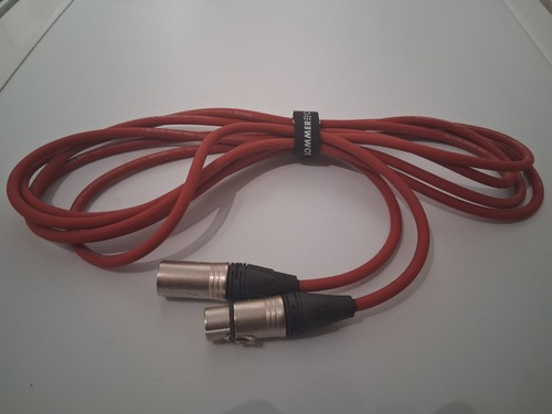 Profi audiokabel xlr rot - m,
