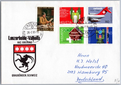 Schweiz fdc - schweiz,