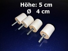 4 Tischbeine Couchfüße Sofafüße Holzbeine Möbelbeine Möbelfüße Holzfüße 5 cm
